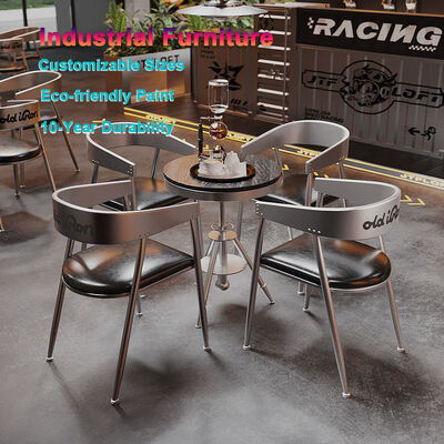 Muebles de bar industrial para cafeterías