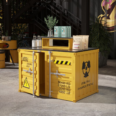 Dobra cena. Przemysłowa szafa kontenerowa, wytrzymała, stacja przygotowywania żywności, komercyjna w Internecie