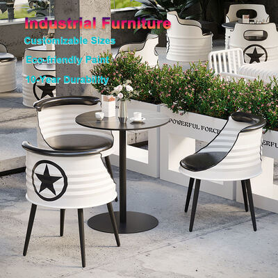 Buen precio Combinación industrial superior de sillas de mesa de estilo para el postre de leche del restaurante en línea