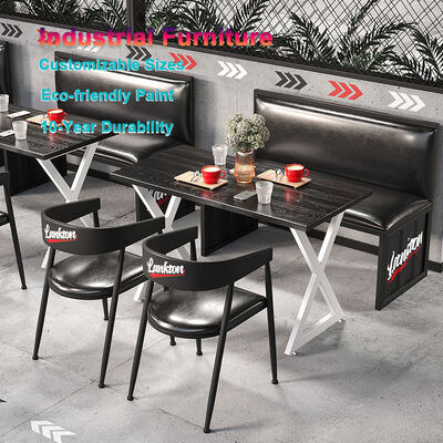 Dobra cena. Premium Outdoor Modern Industrial Bar Meble na zamówienie Iron Art Luxury Restauracje Stół Krzesło Set w Internecie
